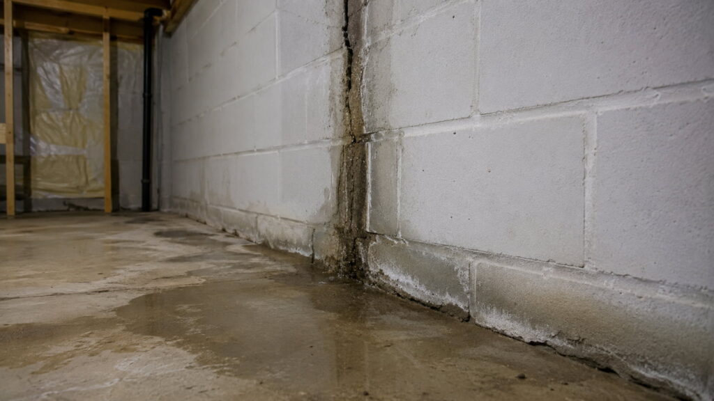 Common Causes of Wet Basements in Michigan Homes